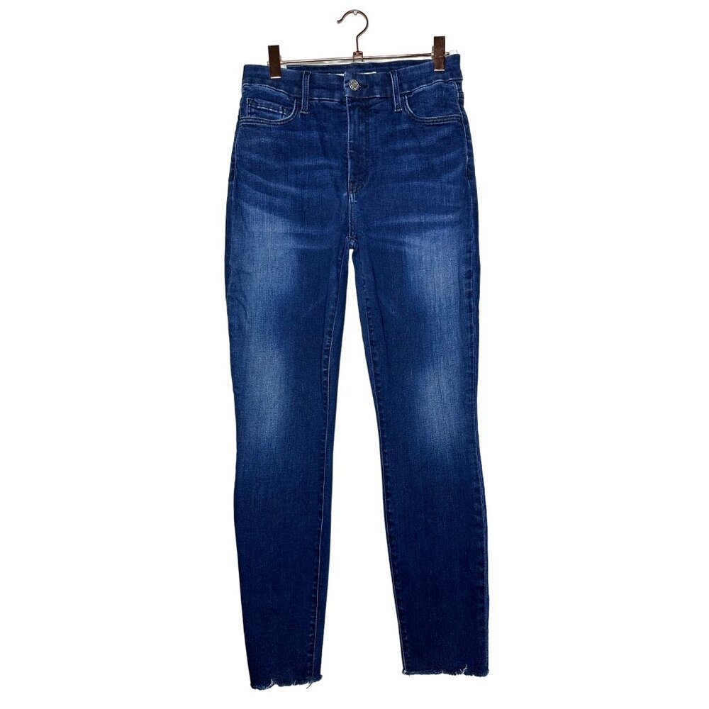 Frank & Eileen Sligo Easy Fit Skinny Jean In Medium Wash Raw Hem Size 27 - Picture 2 of 13